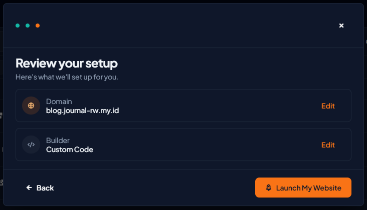 review pembuatan subdomain