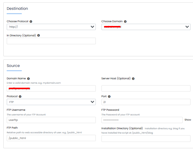 remote server dengan FTP