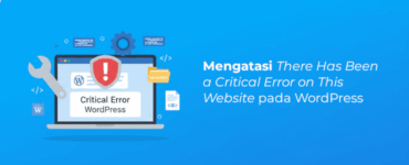 Banner - Mengatasi There Has Been a Critical Error on This Website