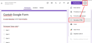 google form | Rumahweb Journal