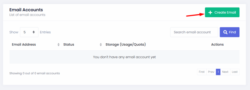 tombol membuat email domain