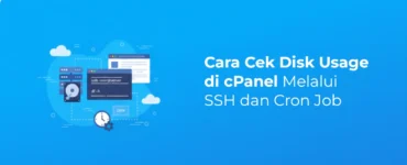Banner - Cara Cek Disk Usage di cPanel