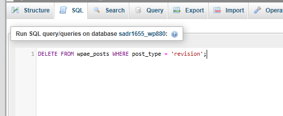 Menghapus Revisi Halaman di WordPress