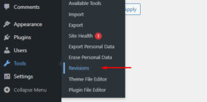 Revisions Menu | Rumahweb Journal