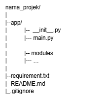 struktur folder standar - belajar python part 8