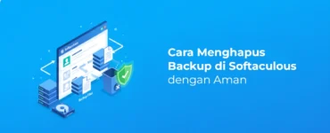 Banner - Cara Menghapus Backup di Softaculous