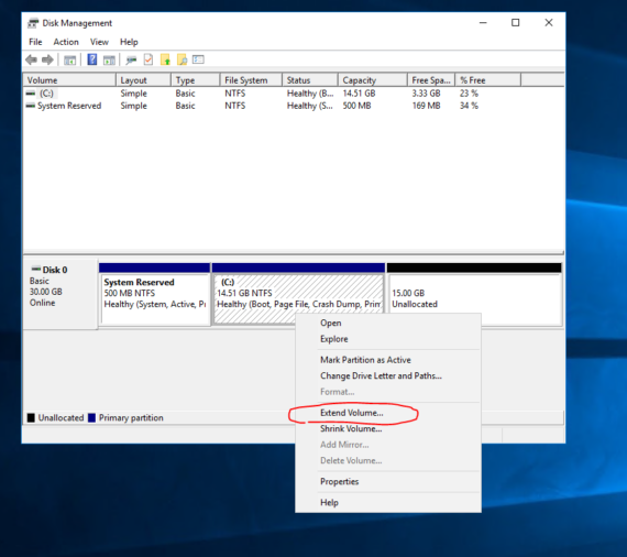 disk management – extend volume disk windows | Rumahweb Journal