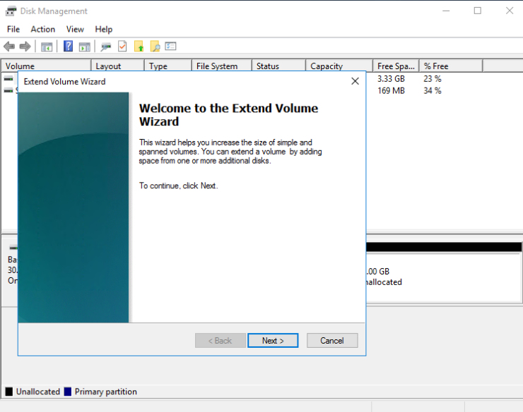 extend volume wizard – extend volume disk windows | Rumahweb Journal