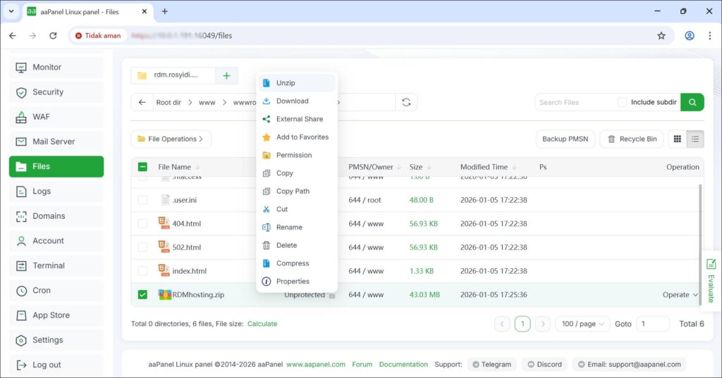 Extract File Installer RDM
