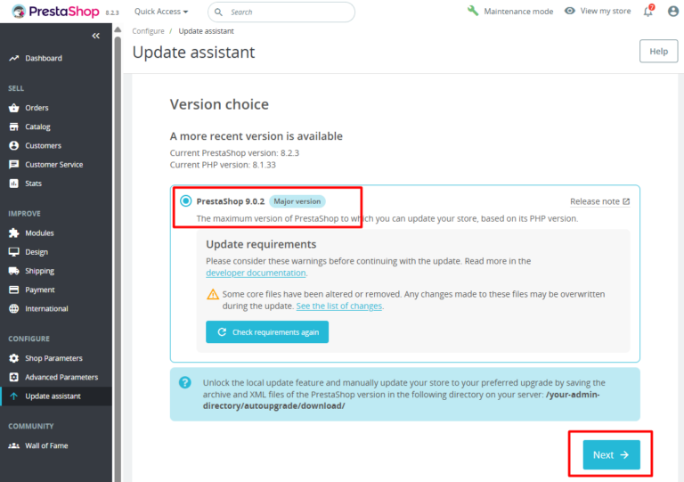 Cara Update Prestashop Menggunakan Modul Autoupgrade