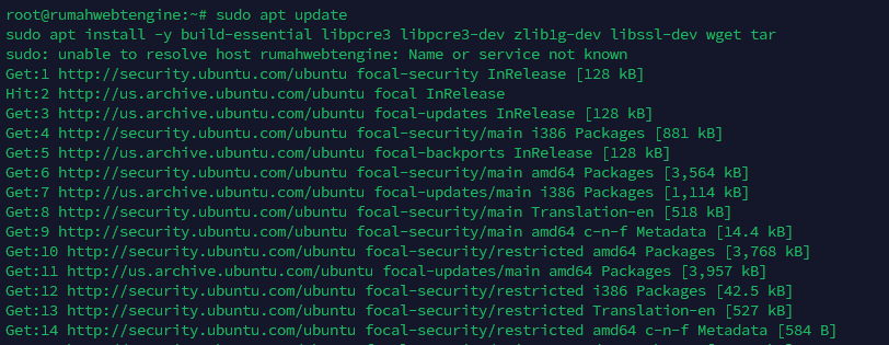 ubuntu install module