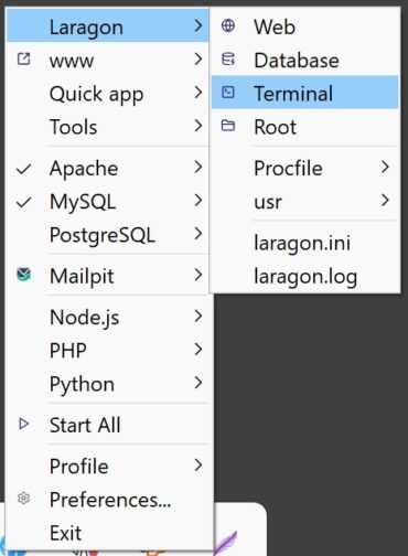 Cara Export dan Import Database di Laragon – Rumahweb