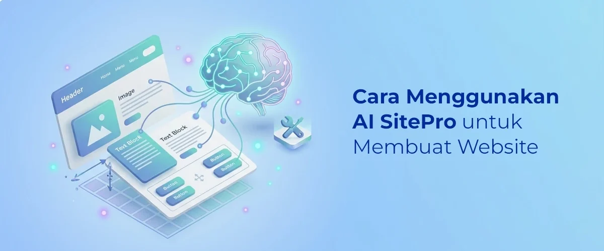 Banner - Cara Menggunakan AI SitePro untuk Membuat Website