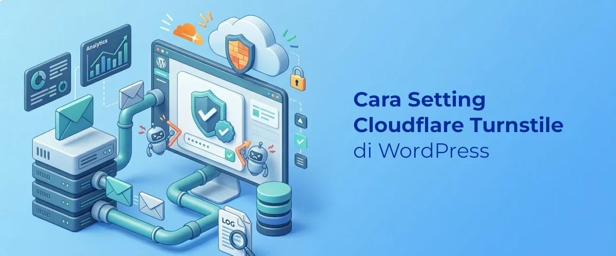Banner - Cara Setting Cloudflare Turnstile di WordPress