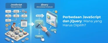 Banner - Perbedaan JavaScript dan jQuery