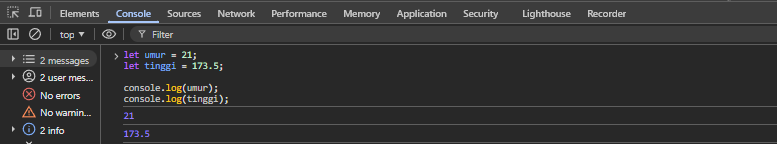 Belajar Javascript Dasar Part 4 - Tipe Data Number