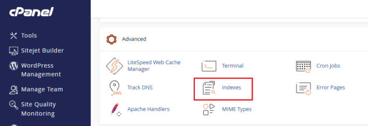 Menu Indexes | Rumahweb Journal