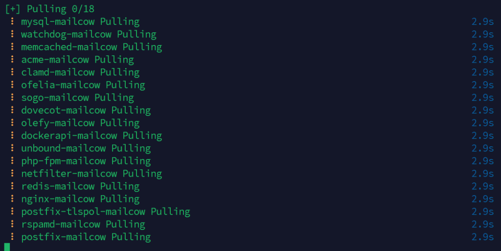 pulling docker image