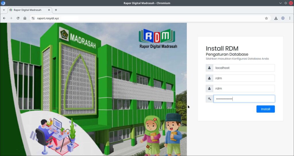Step 4. Proses Install RDM di Browser