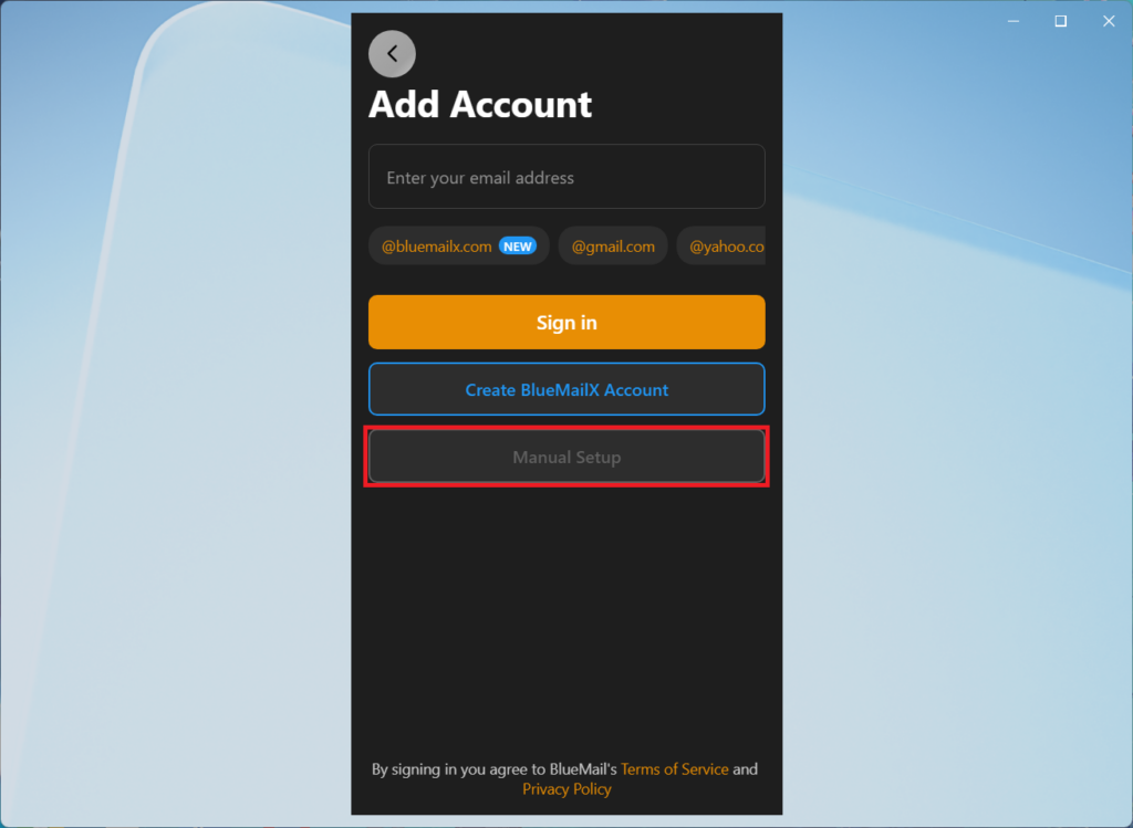 Opsi_POP_Add Account Manual Setup