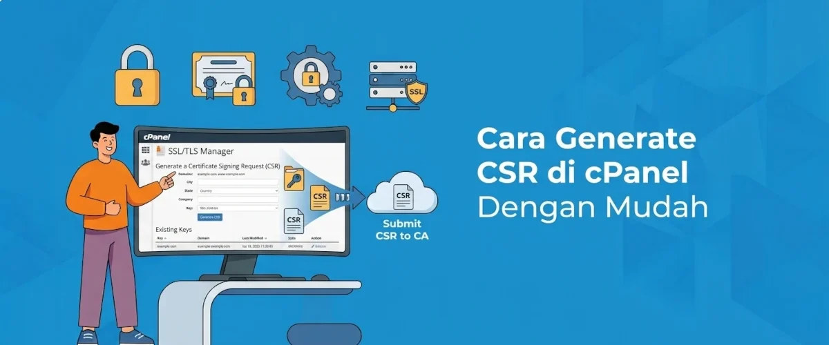 Banner - Cara Generate CSR di cPanel