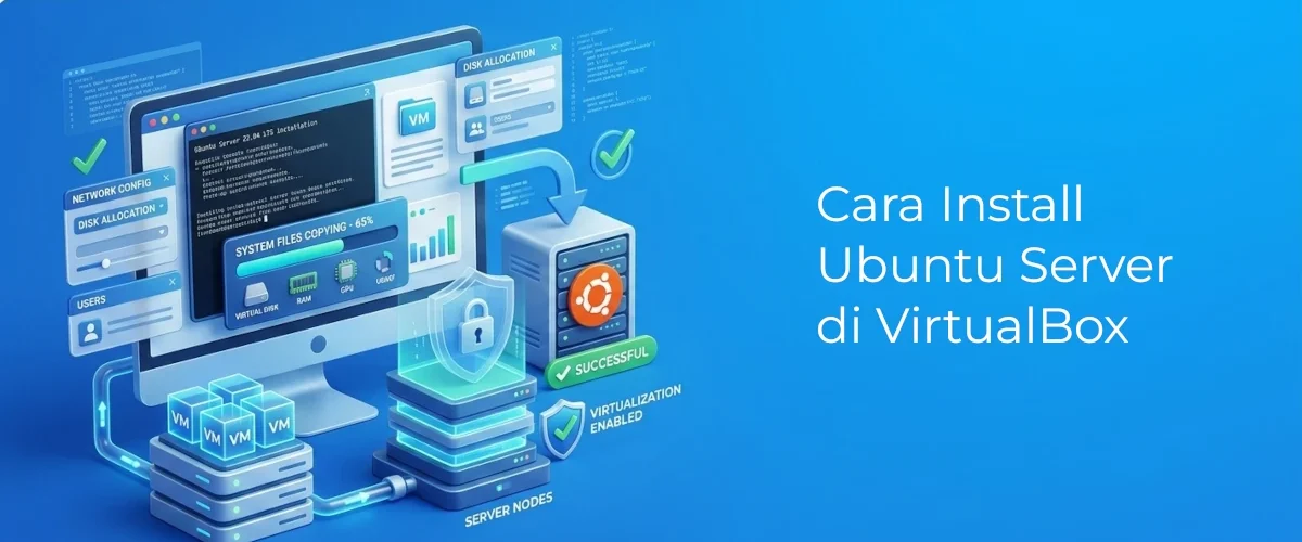 Banner - Cara Install Ubuntu Server di VirtualBox