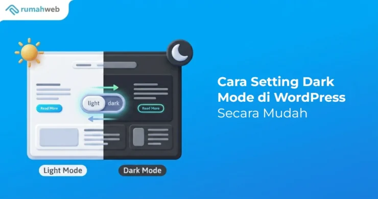 Banner - Cara Setting Dark Mode di WordPress