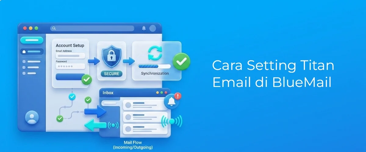 Banner - Cara Setting Titan Email di BlueMail