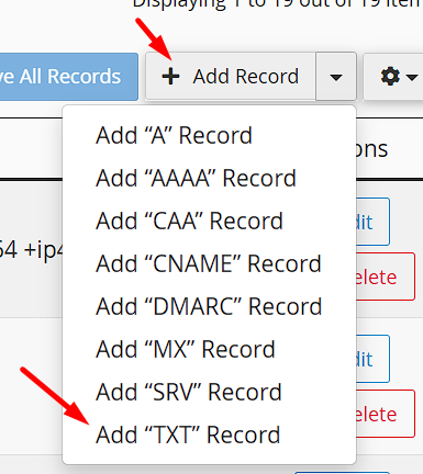 buat record baru