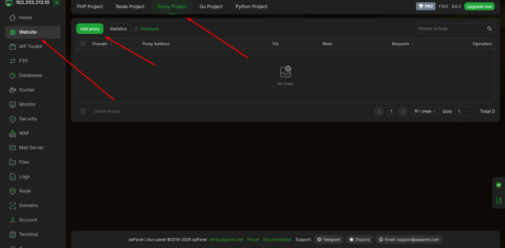 Cara install SearXNG di aaPanel part 5