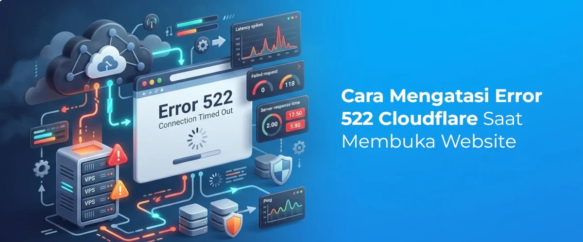 Banner - Cara Mengatasi Error 522 Cloudflare
