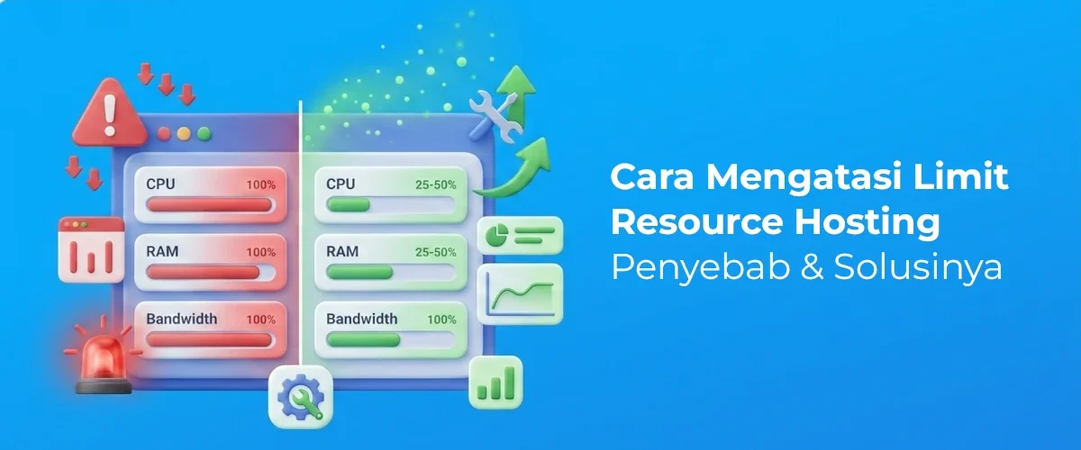 Banner - Cara Mengatasi Limit Resource Hosting