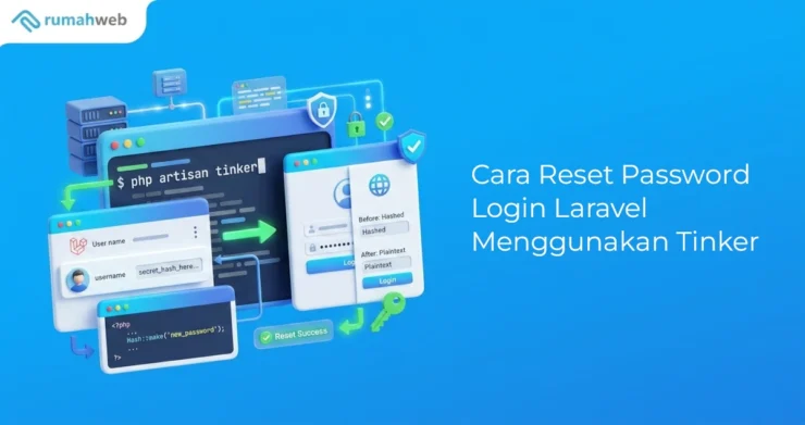 Banner - Cara Reset Password Login Laravel Menggunakan Tinker