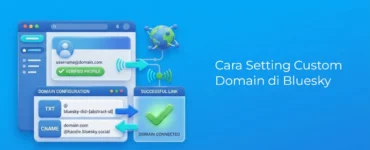 Banner - Cara Setting Custom Domain di Bluesky
