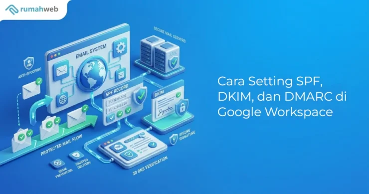 Banner - Cara Setting SPF, DKIM, dan DMARC di Google Workspace