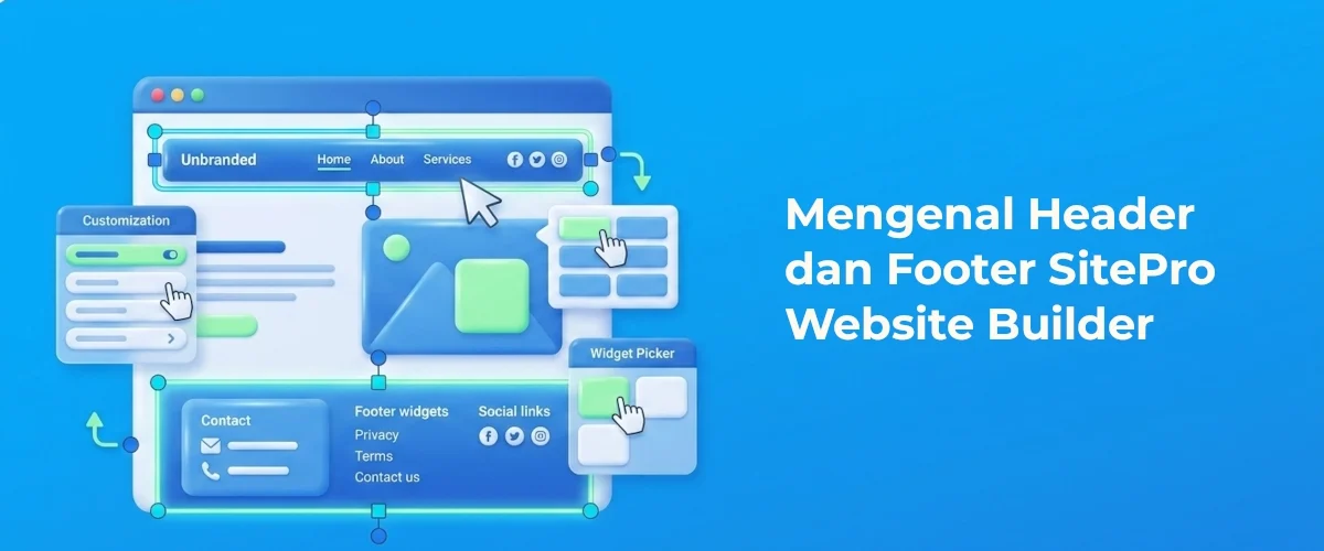 Banner - Mengenal Header dan Footer SitePro