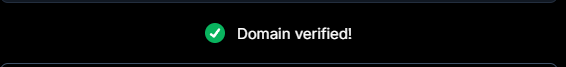 setting custom domain di bluesky berhasil