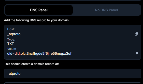 informasi DNS yang perlu ditambahkan pada domain