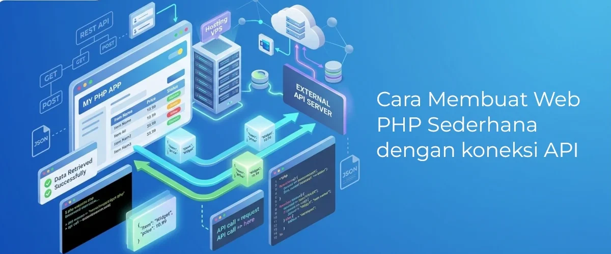 Banner - Cara Membuat Website PHP Sederhana dengan koneksi API
