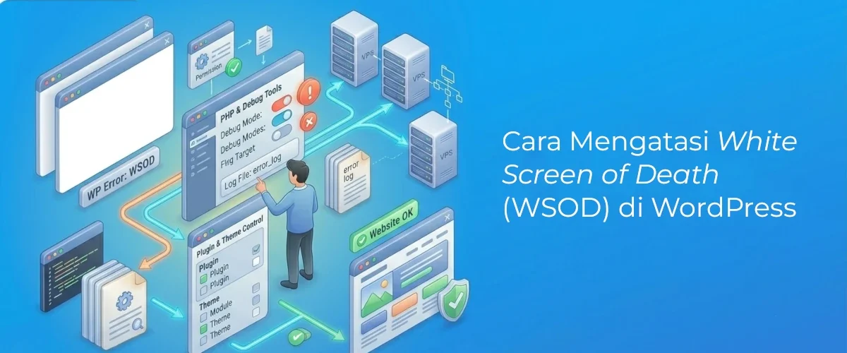 Banner - Cara Mengatasi White Screen of Death di WordPress