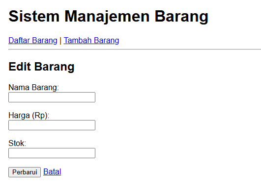 Edit-barang - belajar python