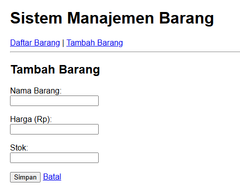 Tambah-barang