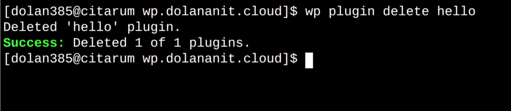 hapus plugin