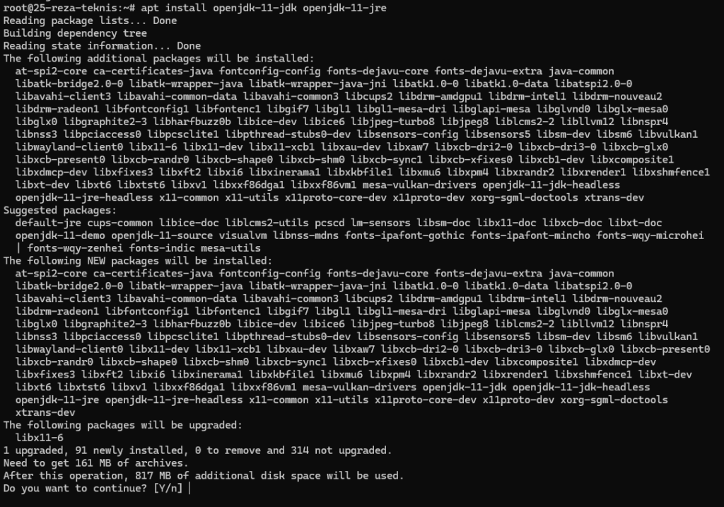 install java untuk metabase