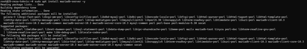 install mariadb untuk metabase part 1