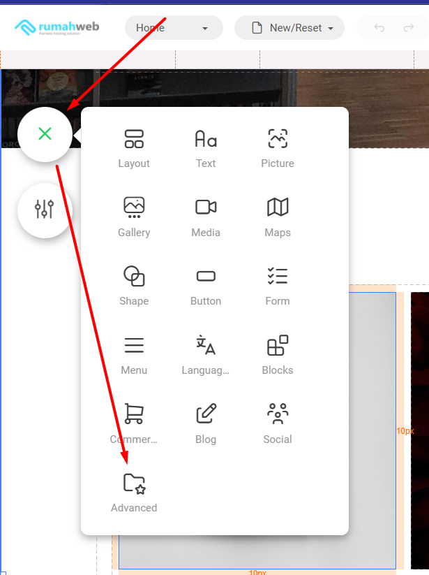 slider sitepro rumahweb