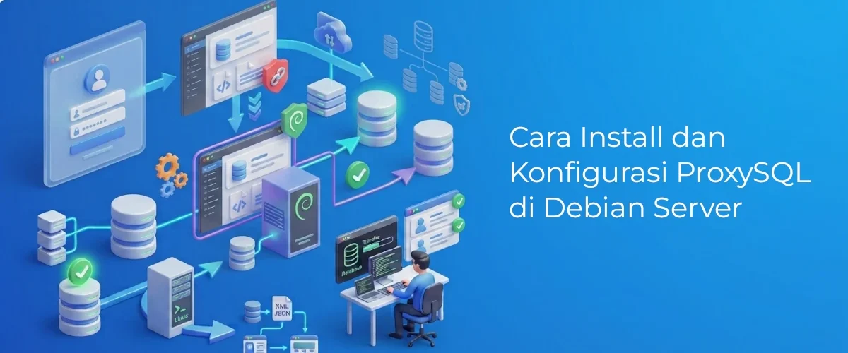 Banner - Cara Install dan Konfigurasi ProxySQL di Debian Server