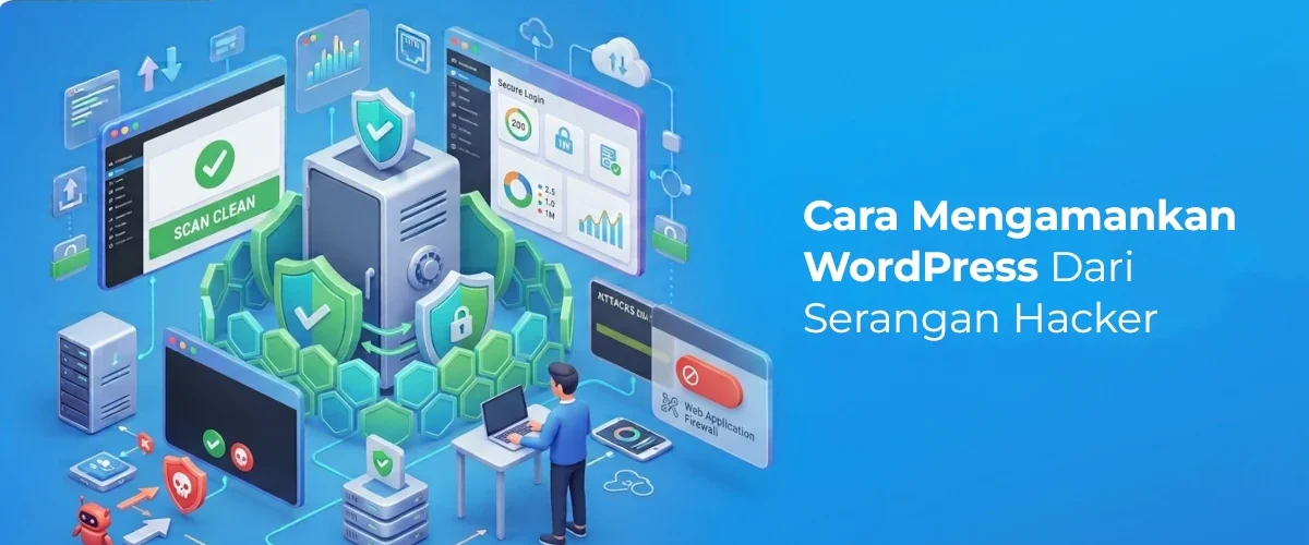 Banner - Cara Mengamankan WordPress