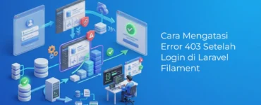 Banner - Cara Mengatasi Error 403 Setelah Login di Laravel Filament