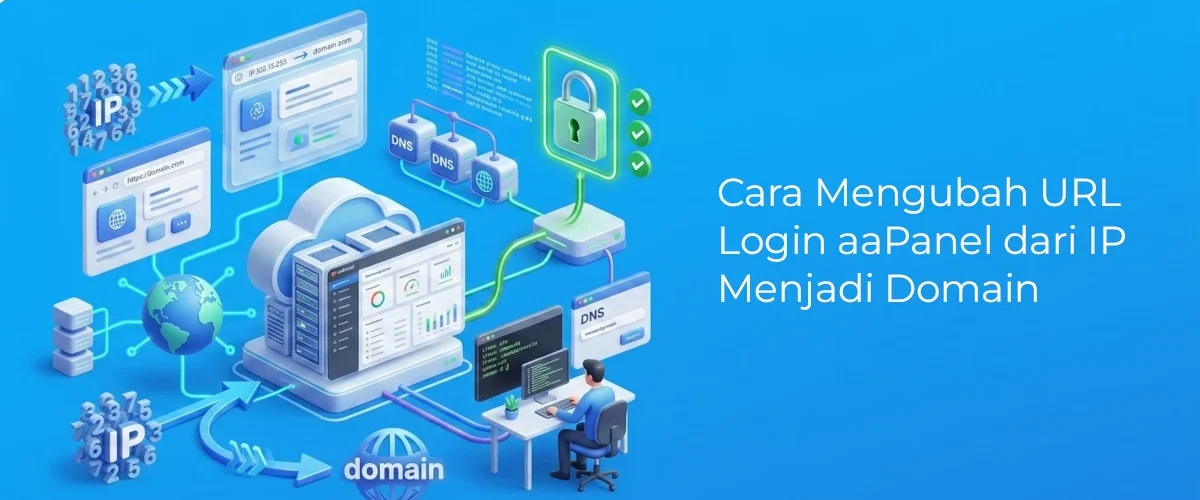 Banner - Cara Mengubah URL Login aaPanel dari IP Menjadi Domain
